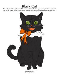 Black Cat, Black Cat Printable