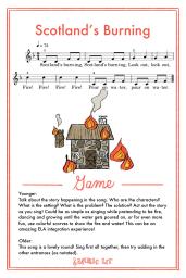 Scotland's Burning Song Card