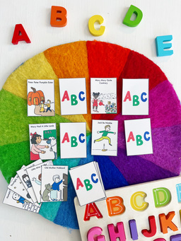 The Alphabet Song Nursery Rhyme Cards